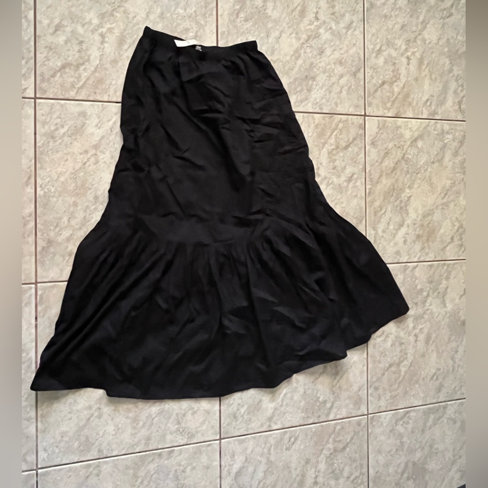 aerie Black Maxi Skirt